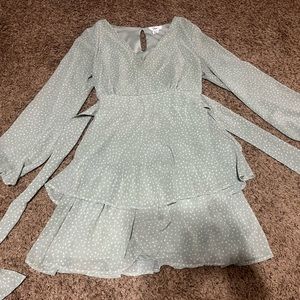 sage green dress